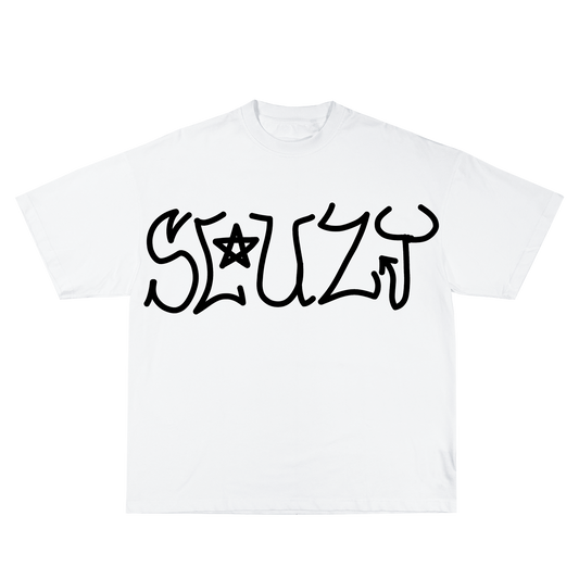 White $lauzy T-Shirt V2